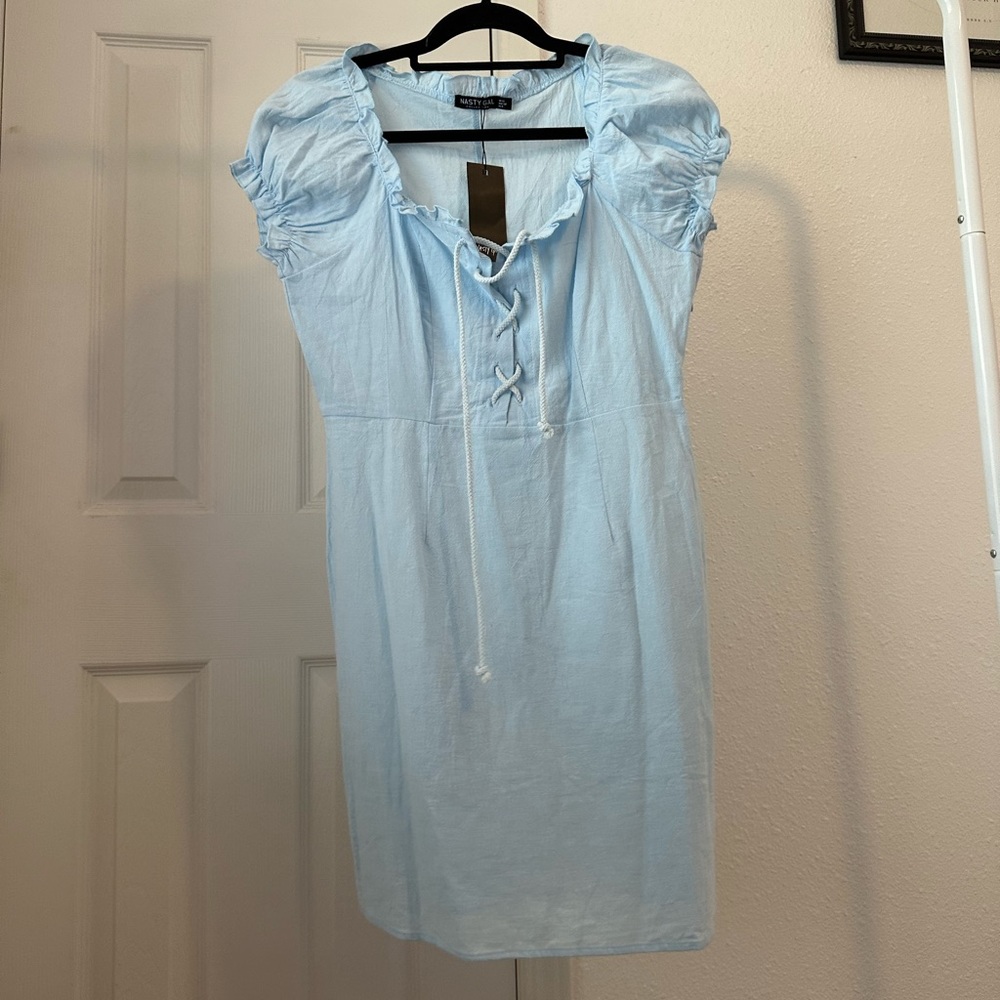 Light blue dress